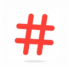 Obraz premium A hashtag is a social media tag used to categorize posts, increase visibility, and join trends.
