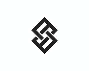 Interlocking Geometric Shapes Logo Design Keywords: abstract, logo, symbol, design, geometric