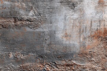 Textured, rough surface with shades of gray, brown, and rust
