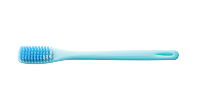 Professional light blue shoe brush with soft bristles for effective cleaning and care