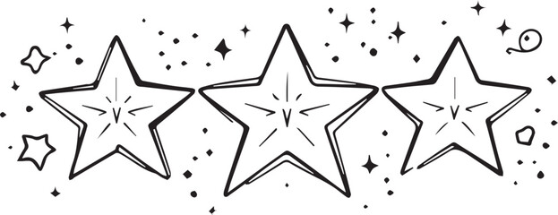 Obraz premium “The Star That Didn’t Just Shine, It Shared”“Three Cheers in Constellation”“Orbit of Joy: A Trio in Light”