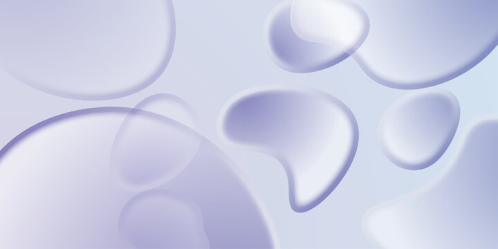 Abstract purple background with circles. Abstract purple blobs and shapes on a background suitable for graphic design projects, modern art concept vibrant backgrounds. Vector modern liquid background.