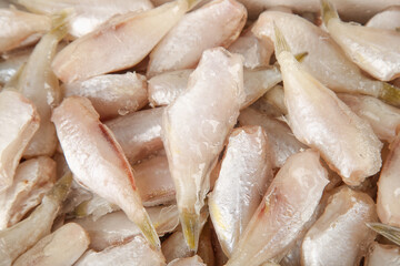 Fresh Small Headless Skinned Fish Ready for Cooking - Seafood Ingredients