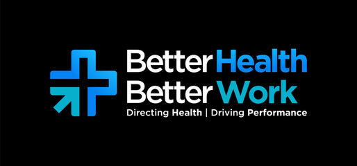 Medical health cross with arrow for company colorfull logo design 