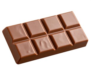 Fototapeta premium Smooth milk chocolate bar