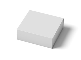 Magnetic Box 3D Render Isolated White for Mockup 3