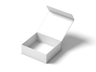 Magnetic Box 3D Render Isolated White for Mockup 4