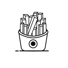 french fries icon