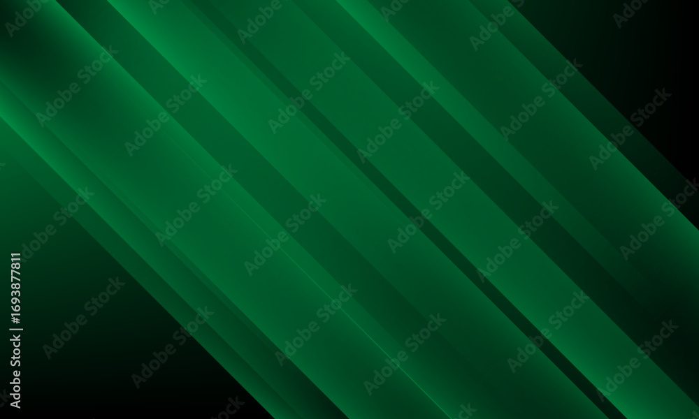 Poster background black and green dark are light with the gradient is the surface with templates metal text