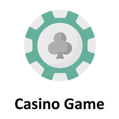 Casino Game  Vector icon which can easily modify or edit