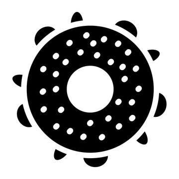 Vector Design Bagel Icon Style
