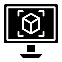Vector Design Augmented Reality Icon Style