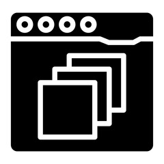 Vector Design Depth Perception Icon Style