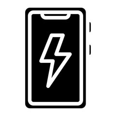 Vector Design Wireless Charging Icon Style