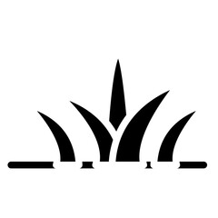 Obraz premium Vector Design Grass Icon Style