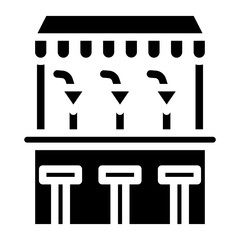 Vector Design Beverage Stall Icon Style