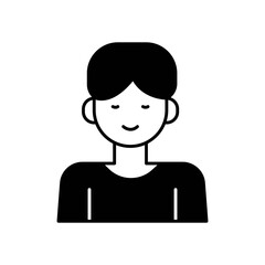 Student Learner Fill Icon: Education and Learning