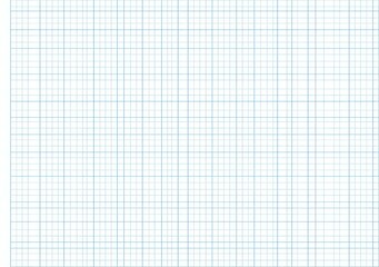 A repeating light-blue grid pattern of intersecting perpendicular lines creates a balanced, measured, structured aesthetic against a white background