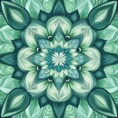 Seamless tile patterns combining cultural, modern, and botanical inspirations for commercial vector.