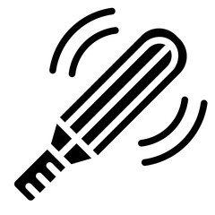 Fototapeta premium Metal Detector Icon Style