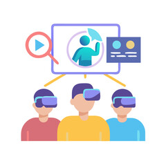 VR Training Session: Virtual Reality Learning and Collaboration Experience for Employees and New Hires