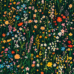 Seamless tile patterns combining cultural, modern, and botanical inspirations for commercial vector.