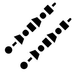 Shish Kebab Icon Style