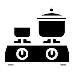 Vector Design Stove Icon Style
