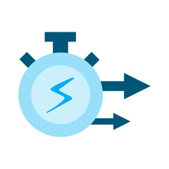 Energy Stopwatch Icon