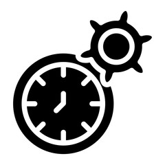 Time Management Icon Style