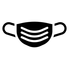Face Mask Icon Style