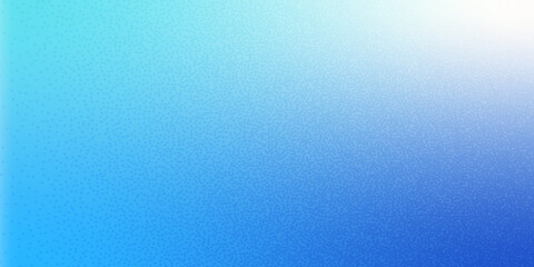 Blue noise gradient background. Navy grainy texture gradation cover. Christmas soft cold transition. Fresh banner template. Horizontal smooth blur retro cover. Vector illustration.