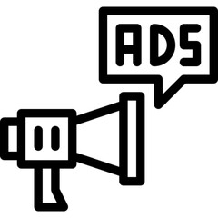 Advertising Ads Icon