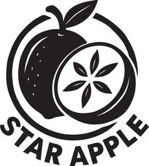 A stylized logo design for a 