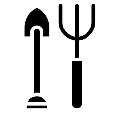 Vector Design Gardening Tool Icon Style