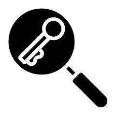 Vector Design Keyword Icon Style