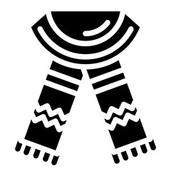 Vector Design Scarf Icon Style