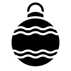 Vector Design Bauble Icon Style