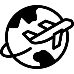 Airplane Departure Icon