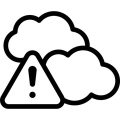 Air Pollution Warning Icon