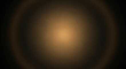 A textured dark brown and bronze abstract background with a bright central glow and subtle concentric light rings fading to black