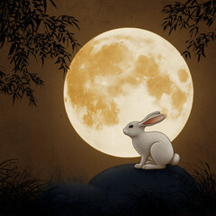 Mid-Autumn Festival, Chinese festival, moon, rabbit