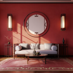 Modern Chinese interior design; Fashion smart home;