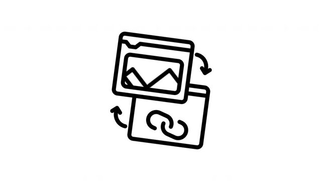 backlink animated icon