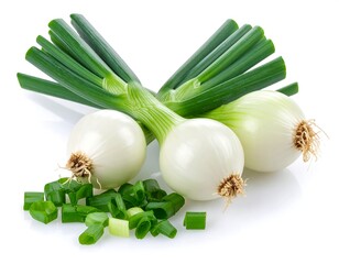 Fresh green onions