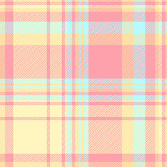 Pastel plaid pattern. A soft, seamless tartan design for textile, fashion or backgrounds. Represents classic style, warmth and comfort. Great for graphic projects.