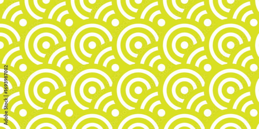 Poster abstract pattern with circles. seamless geometric swirl spiral pattern and abstract circle wave line