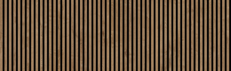 natural wood lath line arrange pattern, wooden strip background, wooden slate.