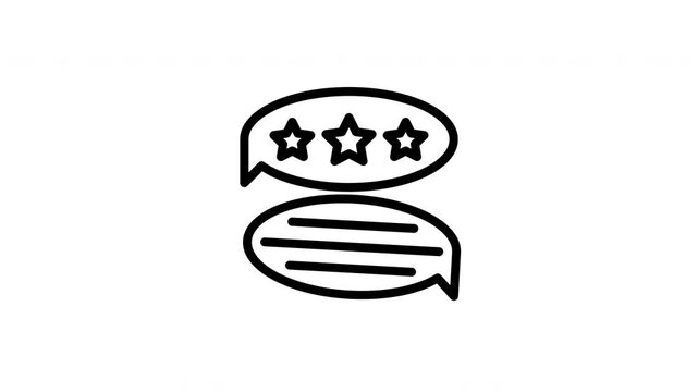 feedback animated icon