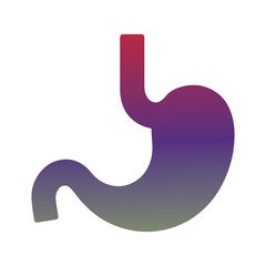 Professional Stomach Illustration for Medical Wellness and Awareness Branding